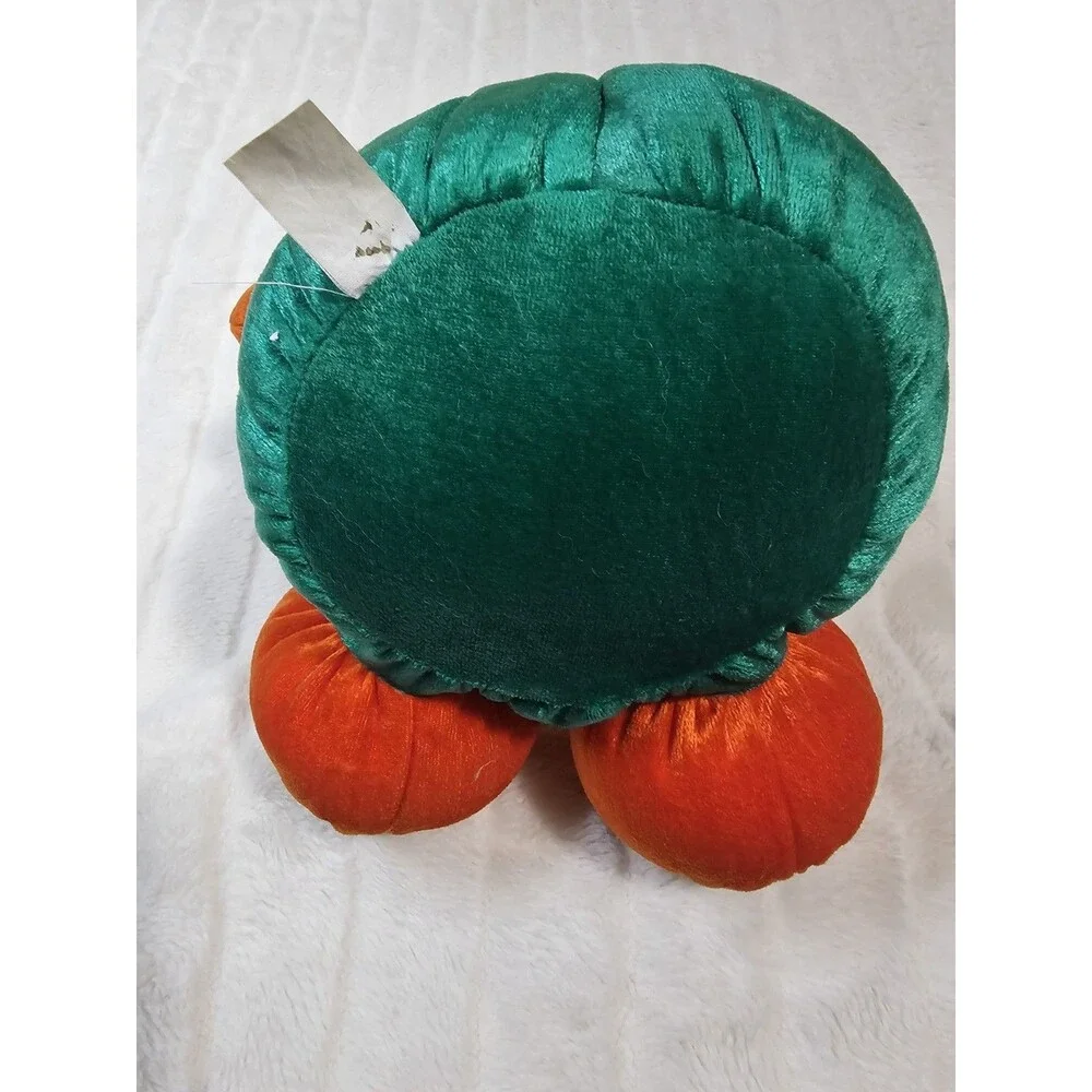 Vintage Dan Dee Pumpkin Man Plush Velour Soft Expressions Halloween 12